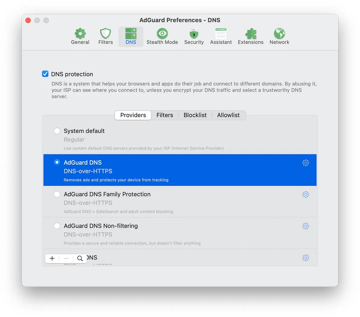 Dns adguard