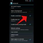 Cara aktifkan javascript di android