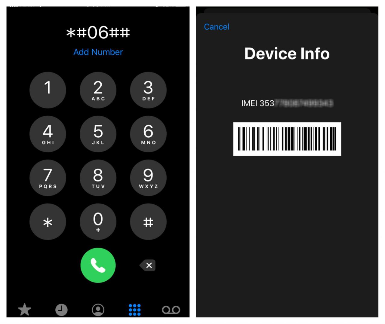 Cara melacak imei iphone