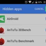 Cara hide aplikasi di android