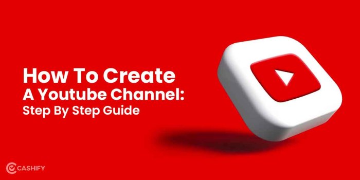 Cara membuat channel youtube di hp android