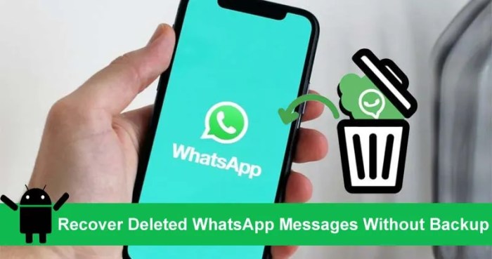 Whatsapp deleted messages recover