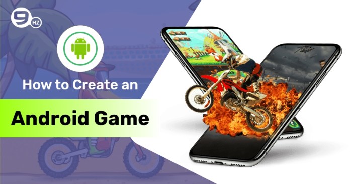 Android games tutorial develop make