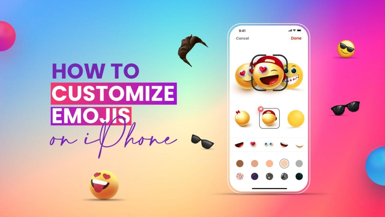 Cara membuat emoji iphone