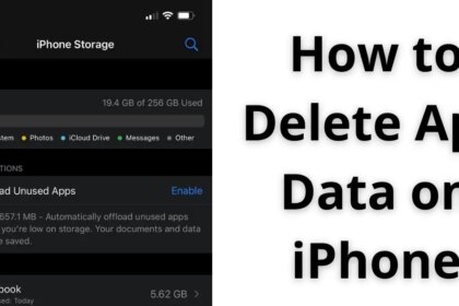 Cara hapus data app di iphone