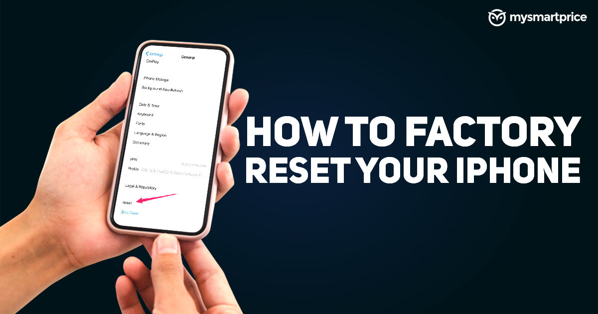 Cara reset iphone seperti baru