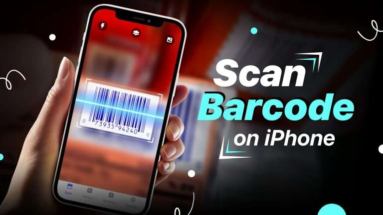 Cara scan barcode di iphone