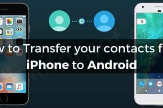 Iphone android contacts transfer