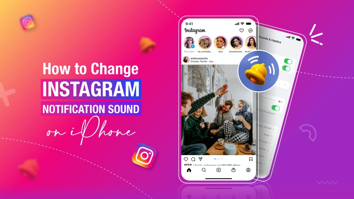 Cara mengganti nada notifikasi instagram di iphone