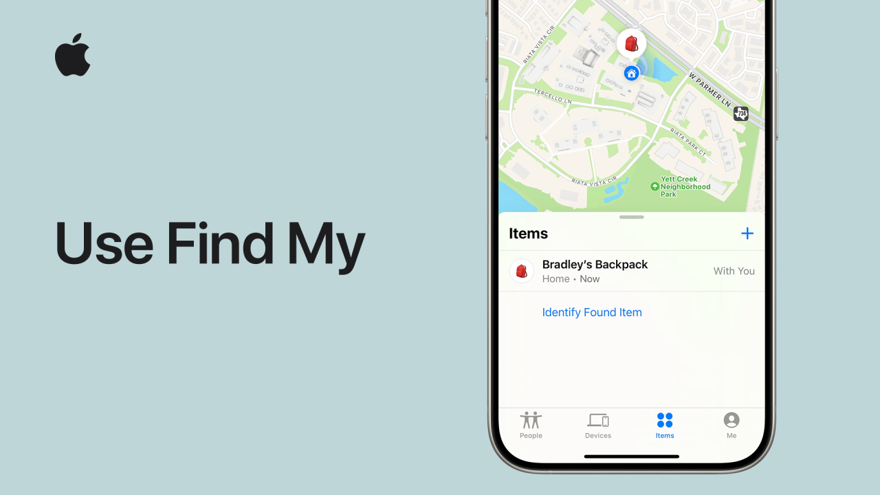 Iphone find apple app device lost letstalk using phones