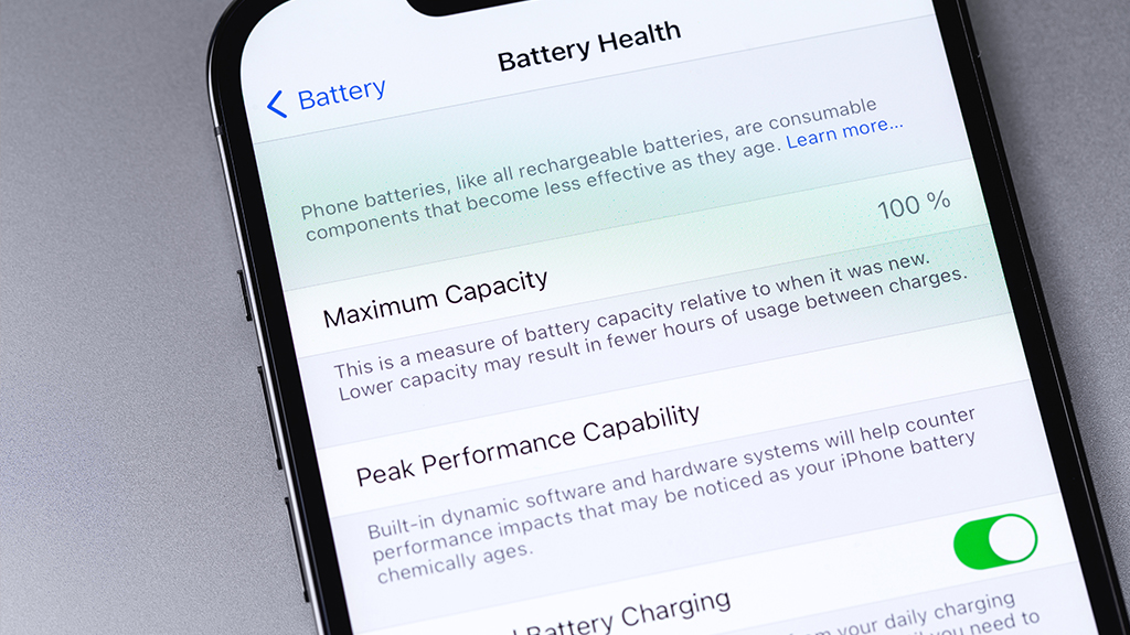 Cara melihat baterai health iphone