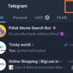 Cara cari film di telegram android