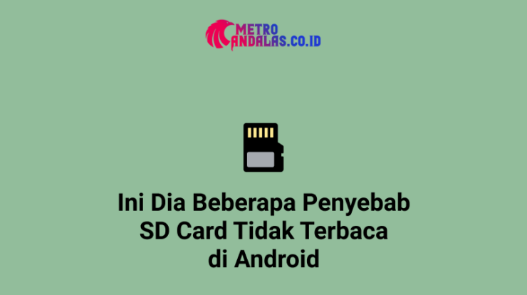 Cara memformat sd card yang tidak terbaca