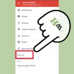 Cara log out gmail di android