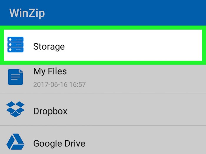 Zip android open joyofandroid right file goodies unpacking tap