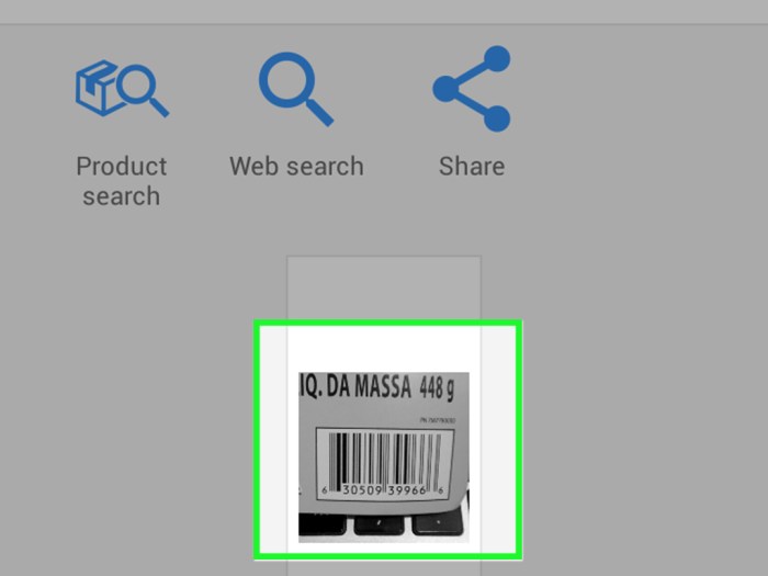 Barcode scanner barcodes