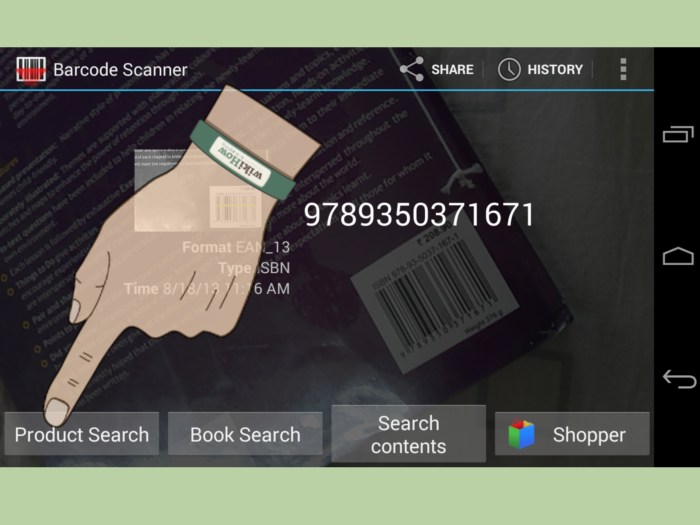 Cara scan barcode di android