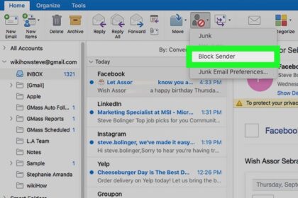 Outlook junk mac mail stop pc wikihow find step