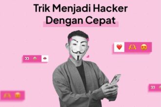 Hacker seorang kerja