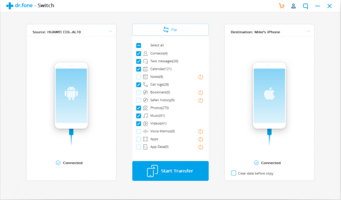 Cara memindahkan data dari android ke iphone