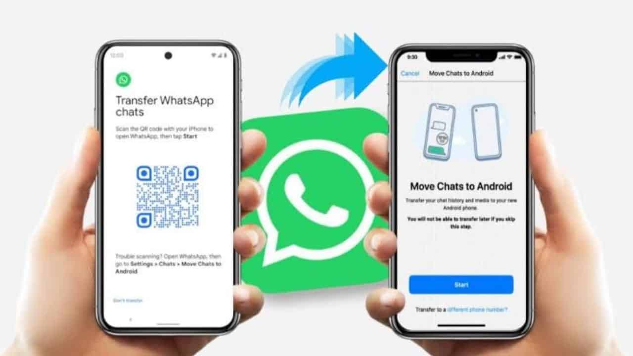 Cara memindahkan chat wa iphone ke android