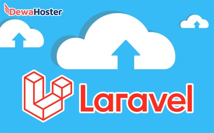 Upload laravel ke hosting