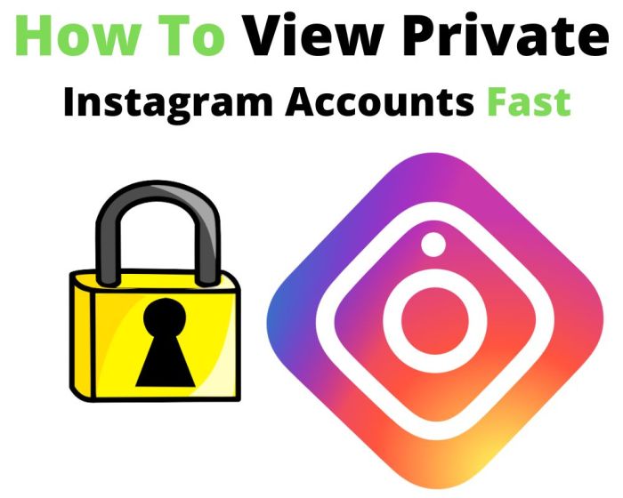 Cara melihat akun instagram yang di private android