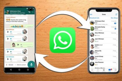 Cara pindah whatsapp android ke android