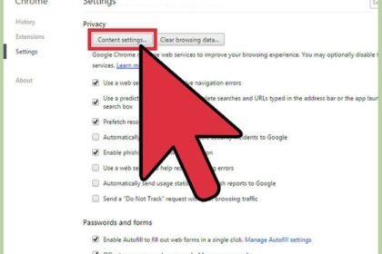 Cookies google chrome enable allow clicking option access another way