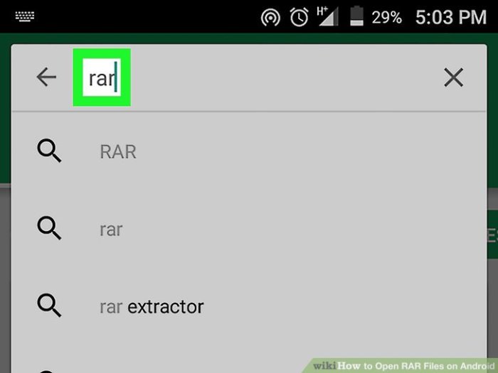 Rar extractor archiving