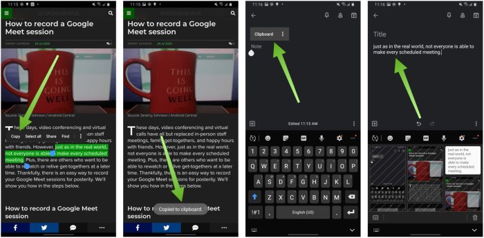 Cara copy paste gambar di android