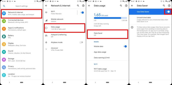 Cara merubah ip address android