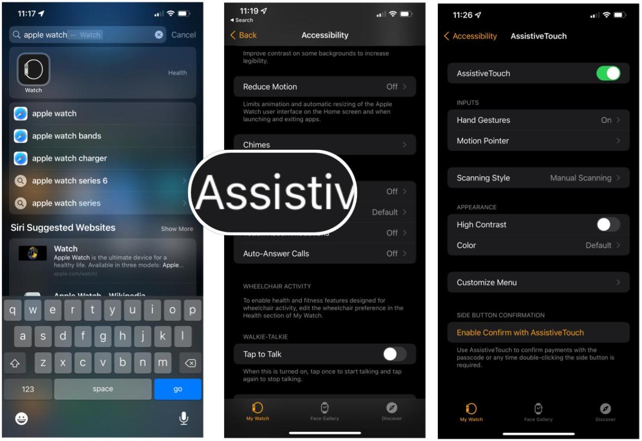 Cara mengatur assistive touch iphone