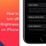 Cara mematikan auto brightness iphone