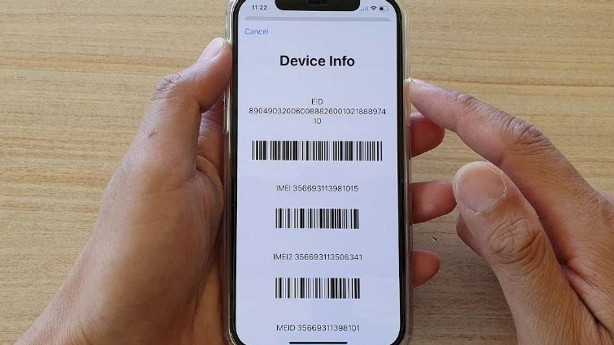 Cara aktifkan imei iphone