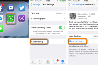 Cara backup whatsapp iphone