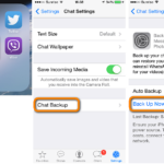 Cara backup wa di iphone