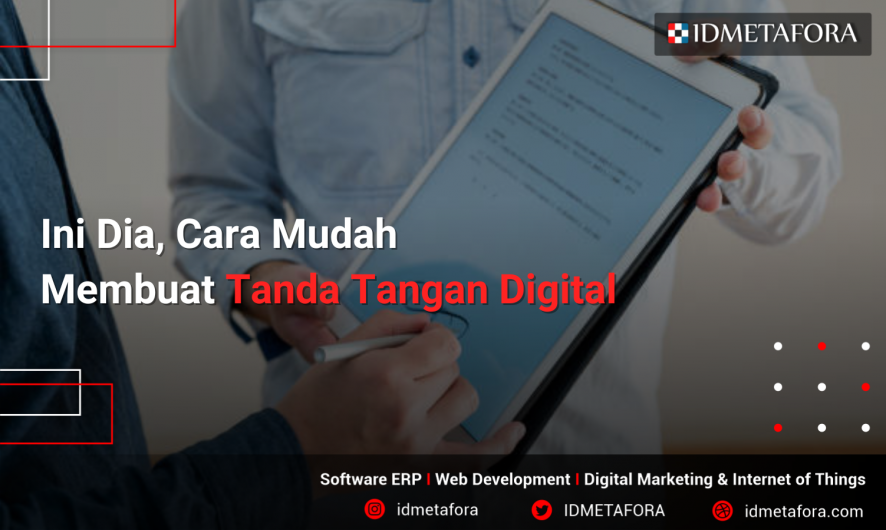 Cara bikin tanda tangan digital