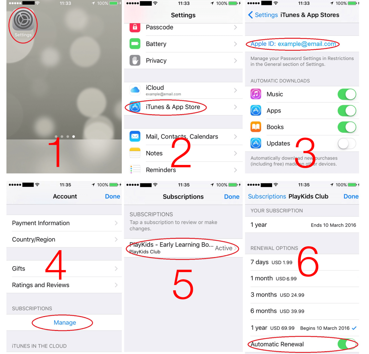 Cara menghapus langganan di iphone