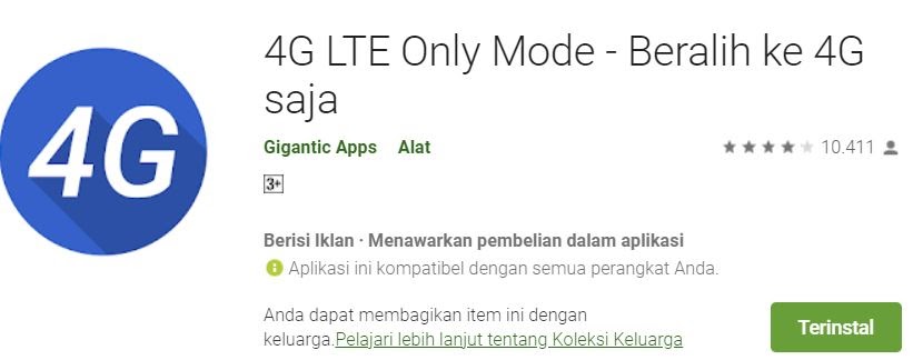 Cara 4g only