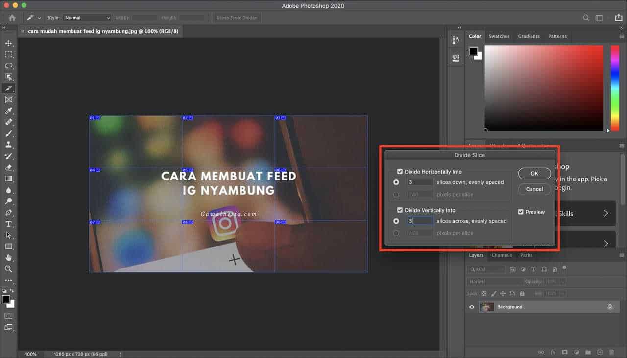 Cara merubah feed instagram