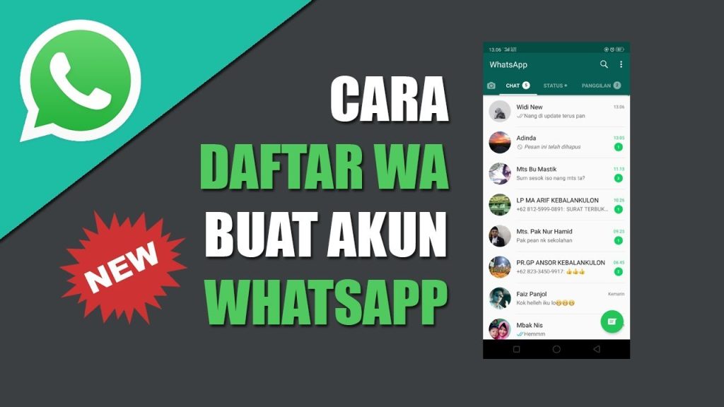 Cara membuat nomor whatsapp di instagram