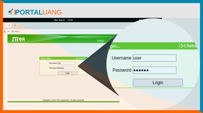 Cara ganti password wifi zte