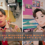 Cara membuat foto jadi anime