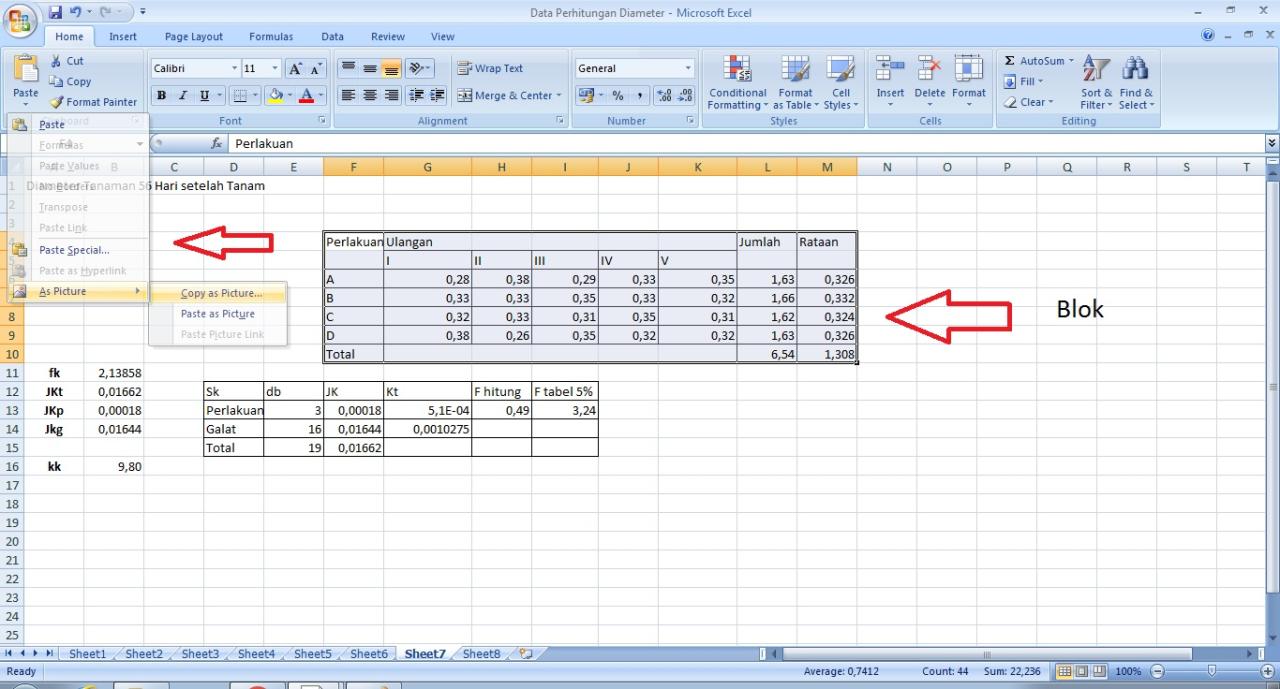 Cara merubah foto ke excel