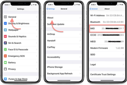 Cara registrasi imei iphone