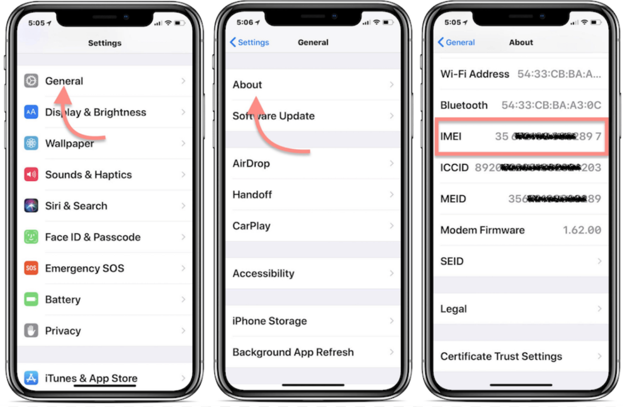 Cara registrasi imei iphone