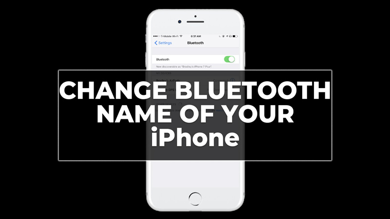 Cara mengganti nama bluetooth di iphone