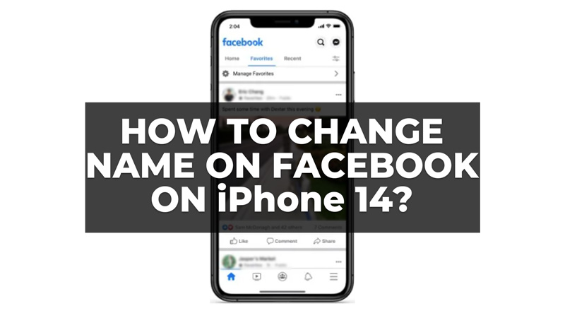 Cara ganti nama facebook di iphone