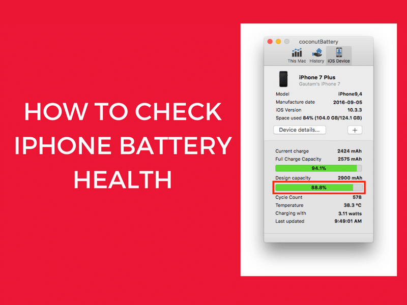 Cara melihat baterai health iphone